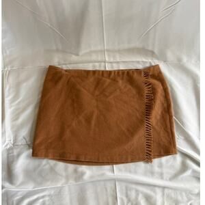 PINK Victoria’s Secret Brown Mini Skirt Womens XXL